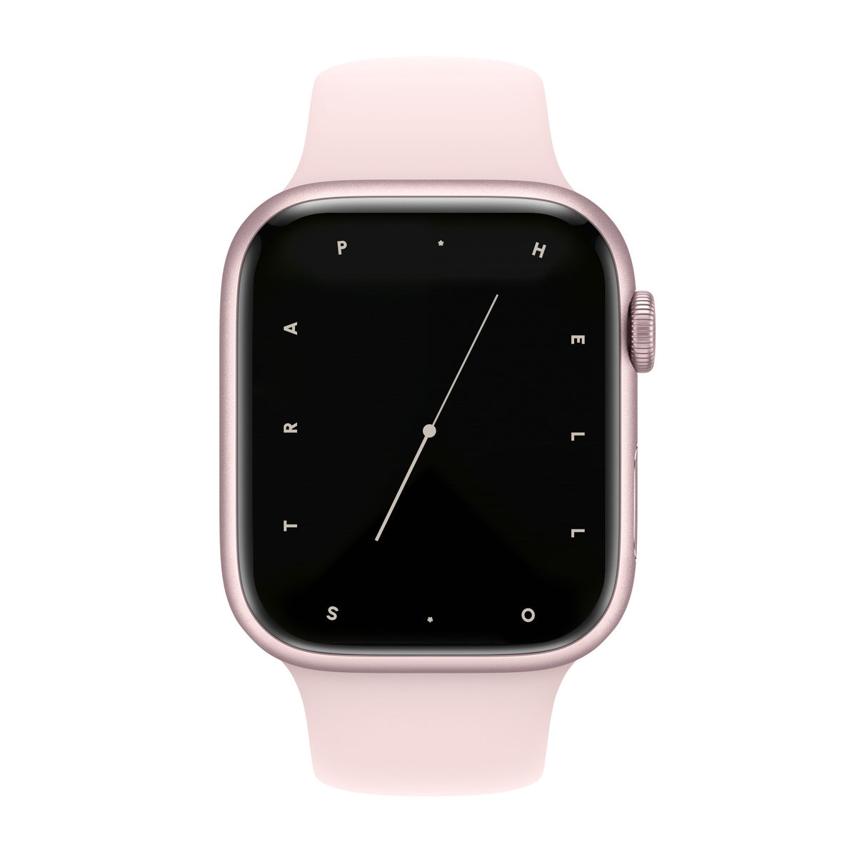 Silicone Sport Band - Light Pink - HelloStrap